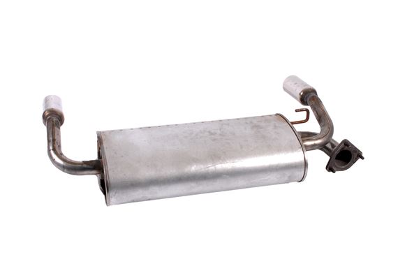 Rear Assembly - Exhaust System - Round Tailpipe (New Old Stock) - WCG000550 - Genuine MG Rover